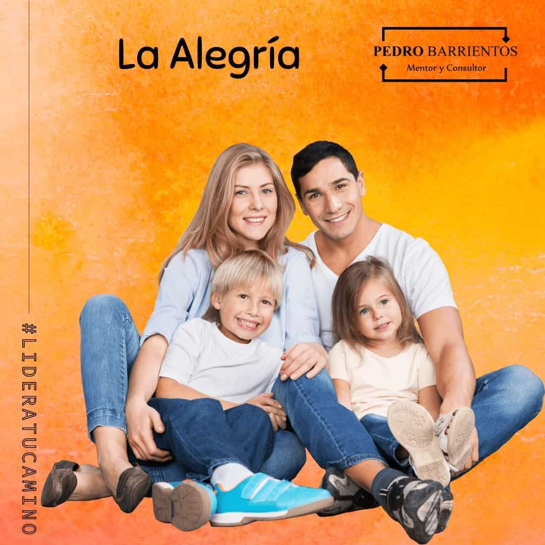 La alegría y el bienestar que nos hace sentir feliz
